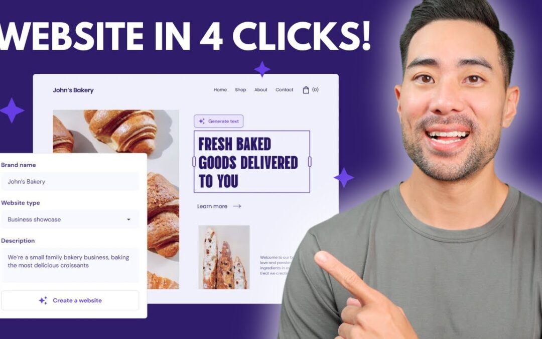 How To Create a Website With AI in Minutes!